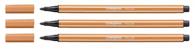 Een Viltstift STABILO Pen 68/89 M donker oker koop je bij All Office Kuipers BV