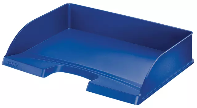 Een Brievenbak Leitz Plus A4 maxi dwars blauw koop je bij D. Sonneveld B.V.