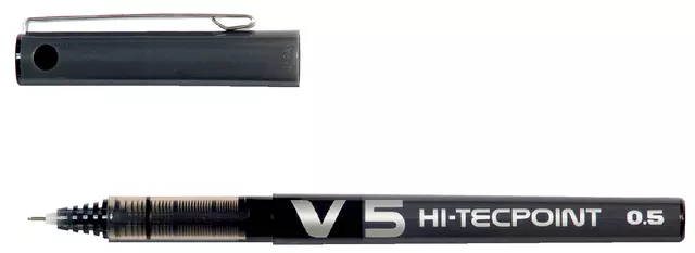 Een Rollerpen PILOT Hi-Tecpoint V5 fijn zwart koop je bij Company Supplies