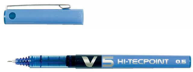 Een Rollerpen PILOT Hi-Tecpoint V5 fijn blauw koop je bij De Joma BV