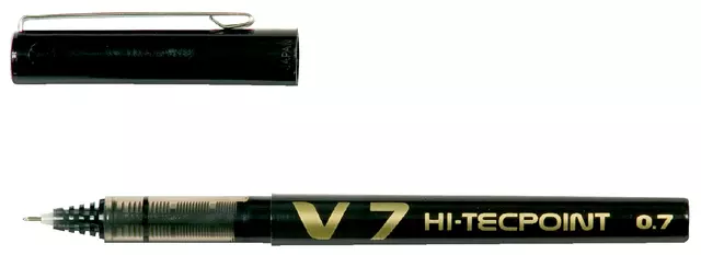 Een Rollerpen PILOT Hi-Tecpoint V7 medium zwart koop je bij QuickOffice BV