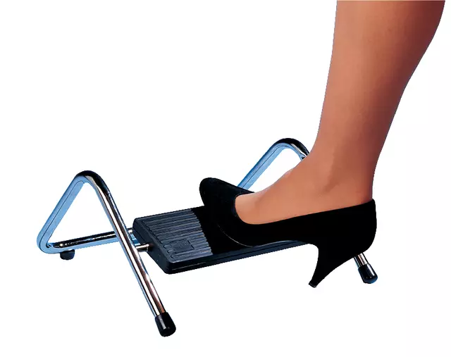 Een Voetensteun Quantore basic kunststof voetplaat koop je bij iPlusoffice