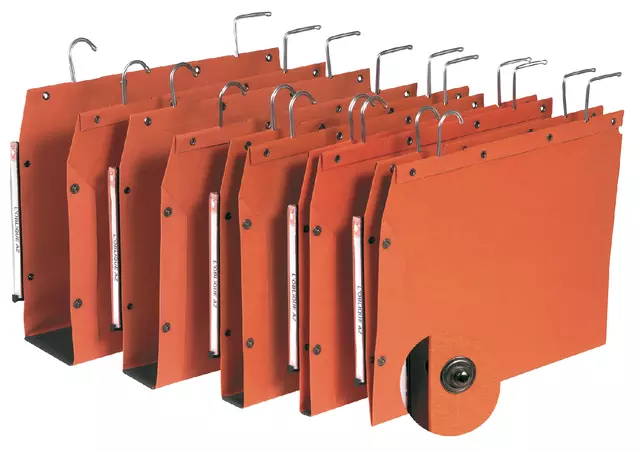 Een Hangmap Elba TUB folio U-bodem 30mm oranje koop je bij De Rijk Kantoorshop