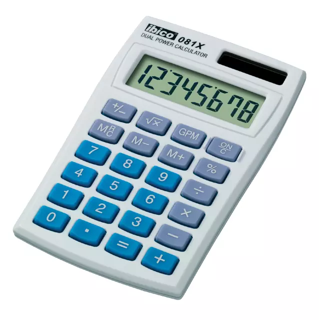 Een Calculatrice Ibico 081X koop je bij QuickOffice BV