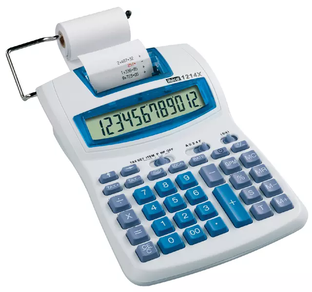 Een Rekenmachine Ibico 1214X koop je bij Schellen Boek- en Kantoorboekhandel