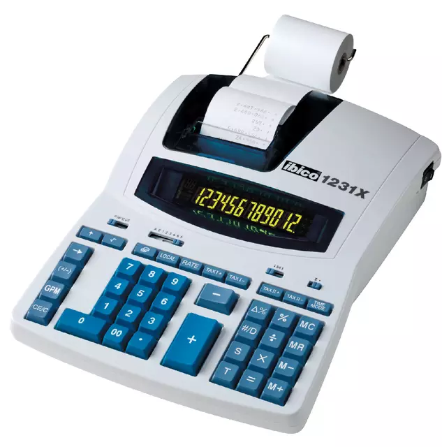 Een Rekenmachine Ibico 1231X koop je bij Schellen Boek- en Kantoorboekhandel
