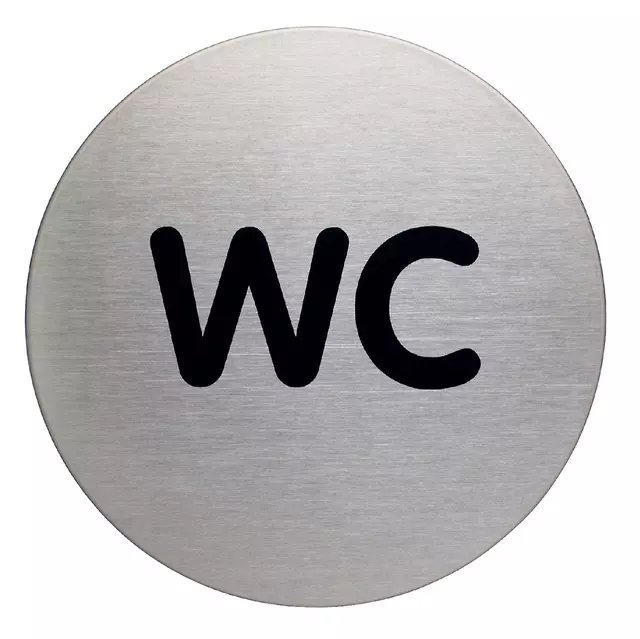 Een Infobord pictogram Durable 4907 wc rond 83Mm koop je bij Kantorice office & business supplies