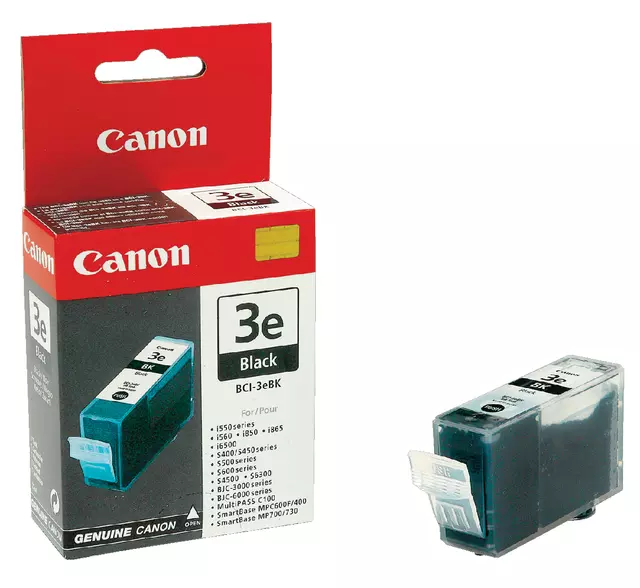 Een Inktcartridge Canon BCI-3E zwart koop je bij De Joma BV