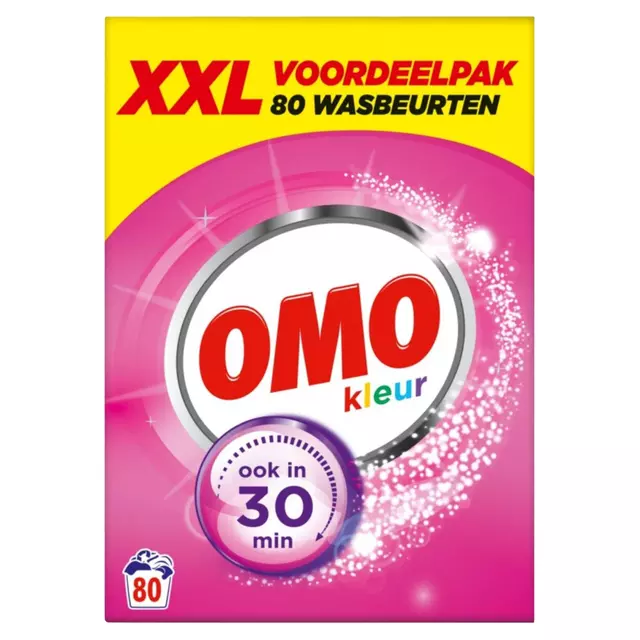 Wasmiddel Omo Color poeder 80scoops 4,73KG