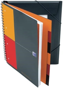 Een Oxford INTERNATIONAL organiserbook, 160 bladzijden, ft A4+, geruit 5 mm koop je bij Muys Kantoor & Kado