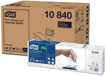 Een Tork servetten Expressnap voor dispenser, 1-laags, 1125 per bundel koop je bij Muys Kantoor & Kado