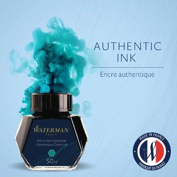 Een Waterman vulpeninkt 50 ml groen koop je bij Muys Kantoor & Kado