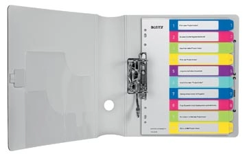 Een Leitz WOW printbare index, 10 tabs koop je bij Muys Kantoor & Kado