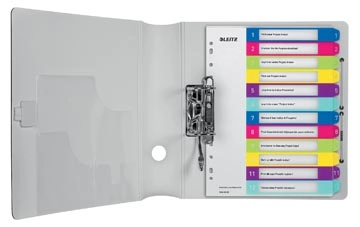 Een Leitz WOW printbare index, 12 tabs koop je bij Muys Kantoor & Kado