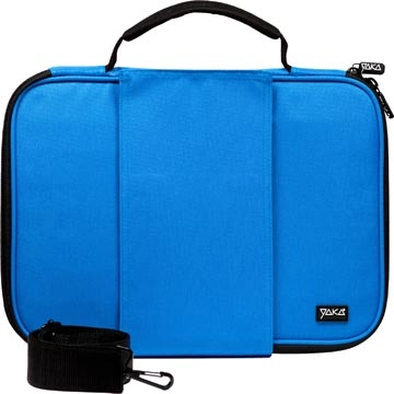 Een Yaka laptoptas voor 13,3 inch laptop, blauw koop je bij Muys Kantoor & Kado