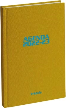 Een Brepols Studentenagenda Rainbow, geassorteerde kleuren, 2024-2025 koop je bij Muys Kantoor & Kado