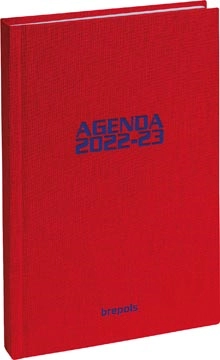 Een Brepols Studentenagenda Rainbow, geassorteerde kleuren, 2024-2025 koop je bij Muys Kantoor & Kado