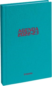 Een Brepols Studentenagenda Rainbow, geassorteerde kleuren, 2024-2025 koop je bij Muys Kantoor & Kado