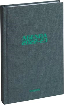 Een Brepols Studentenagenda Rainbow, geassorteerde kleuren, 2024-2025 koop je bij Muys Kantoor & Kado