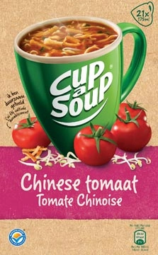 Een Cup-a-Soup Chinese tomaat, pak van 21 zakjes koop je bij Muys Kantoor & Kado