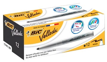 Een Bic whiteboardmarker Velleda 1741 zwart koop je bij Muys Kantoor & Kado