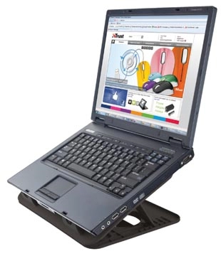 Een Trust Cyclone laptop cool stand koop je bij Muys Kantoor & Kado