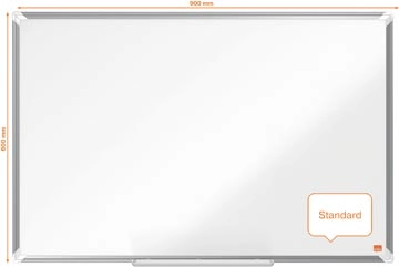 Een Nobo Premium Plus whiteboard, emaille, magnetisch, 60 x 90 cm koop je bij Muys Kantoor & Kado