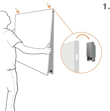 Een Nobo Infinity randloos whiteboard, staal, magnetisch, 90 x 120 cm koop je bij Muys Kantoor & Kado