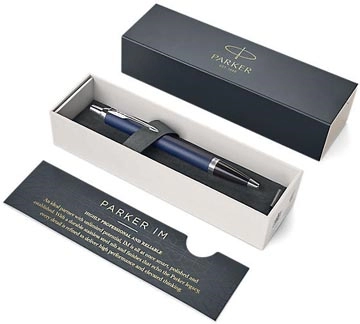 Een Parker IM balpen blauw CT koop je bij Muys Kantoor & Kado