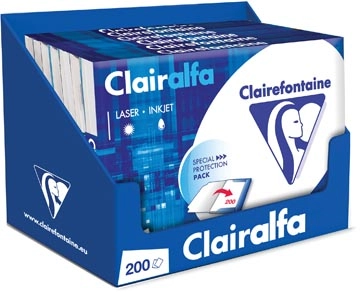 Een Clairefontaine printpapier ft A4, 80 g, pak van 200 vel, doos van 7 pakken koop je bij Muys Kantoor & Kado