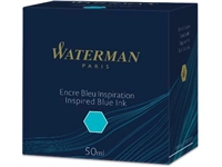 Een Waterman vulpeninkt 50 ml, blauw (Inspired) koop je bij Muys Kantoor & Kado