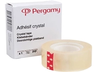 Een Pergamy plakband Crystal Clear koop je bij Muys Kantoor & Kado