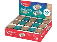 Een Maped Smiling Planet gum, display van 30 stuks koop je bij Muys Kantoor & Kado