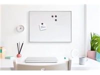 Een Nobo magnetisch whiteboard met aluminium lijst ft 58,5 x 43 cm koop je bij Muys Kantoor & Kado