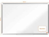 Een Nobo Premium Plus magnetisch whiteboard, gelakt staal, ft 90 x 60 cm koop je bij Muys Kantoor & Kado