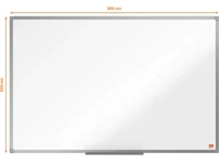 Een Nobo Essence whiteboard, emaille, magnetisch, 60 x 90 cm koop je bij Muys Kantoor & Kado