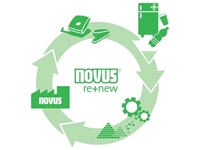 Een Novus nietmachine Re+New B2, zwart koop je bij Muys Kantoor & Kado