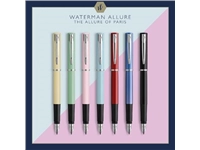 Een Waterman vulpen Allure Pastel fijne punt, inclusief 6 inktpatronen, op blister koop je bij Muys Kantoor & Kado