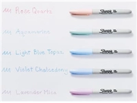 Een Sharpie Mystic Gems permanente marker, blister van 12 stuk koop je bij Muys Kantoor & Kado