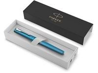 Een Parker roller Vector XL, fijn, in giftbox, turkoois koop je bij Muys Kantoor & Kado