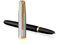 Een Parker 51 Premium vulpen fijn, zwart GT koop je bij Muys Kantoor & Kado