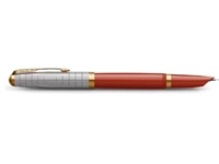 Een Parker 51 Premium vulpen medium, vuurrood GT koop je bij Muys Kantoor & Kado