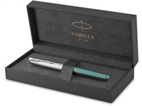 Een Parker roller Sonnet, fijn, in giftbox, groen koop je bij Muys Kantoor & Kado