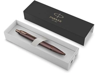 Een Parker IM Monochrome balpen Bordeaux, medium, giftbox koop je bij Muys Kantoor & Kado