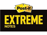 Een Post-it® Extreme Notes, ft 114 x 171 mm, 2 blokken van 25 blaadjes, geassorteerde kleuren koop je bij Muys Kantoor & Kado