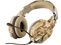 Een Trust GXT 322D Carus Gaming Headset, desert camo koop je bij Muys Kantoor & Kado