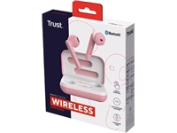 Een Trust Primo Touch Bluetooth draadloze oortjes, roze koop je bij Muys Kantoor & Kado