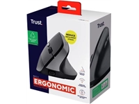 Een Trust Bayo II draadloze ergonomische muis, voor rechtshandigen koop je bij Muys Kantoor & Kado