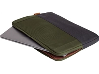 Een Trust laptop sleeve voor 16 inch laptops, groen koop je bij Muys Kantoor & Kado