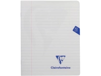 Een Clairefontaine schrift mimesys voor ft A5, 72 bladzijden, kaft in PP, gelijnd, geassorteerde kleuren koop je bij Muys Kantoor & Kado